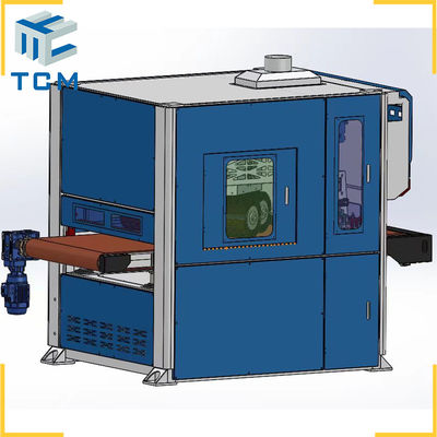 Steel Metal Sheet Polishing Machine Automatic Sanding Deburring Ss Sheet Buffing CE