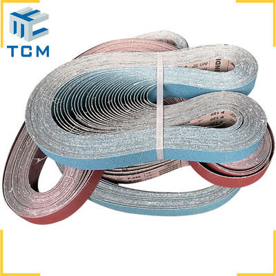 60# 80# Abrasive Sanding Belts For Metal Steel Tank Automatic Polishing Machine