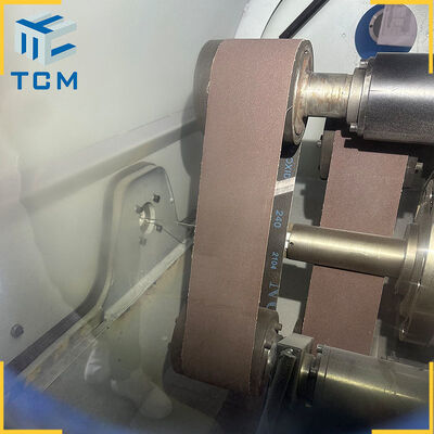 Steel round wires descaling machine with dust collector automatic polishing machine from Trancar Industries
