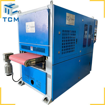 Steel Metal Sheet Polishing Machine Automatic Sanding Deburring Ss Sheet Buffing CE