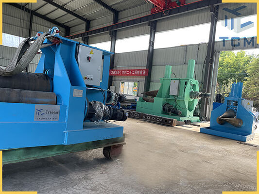 Steel plate bending machine Cone type bending rolling machine from Trancar Industries with CE