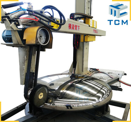 أوتوماتيكية آلة التلميع لأطراف الأطباق الداخلية الخارجية طحن السطح الخارجي من Trancar Industries الصين