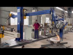 أوتوماتيكية الصلبة رأس السفينة خزان غطاء آلة البوليسة نهاية أطباق